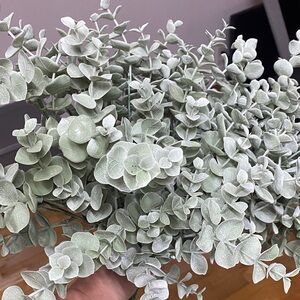 Elegant Greenery Faux Eucalyptus Spray